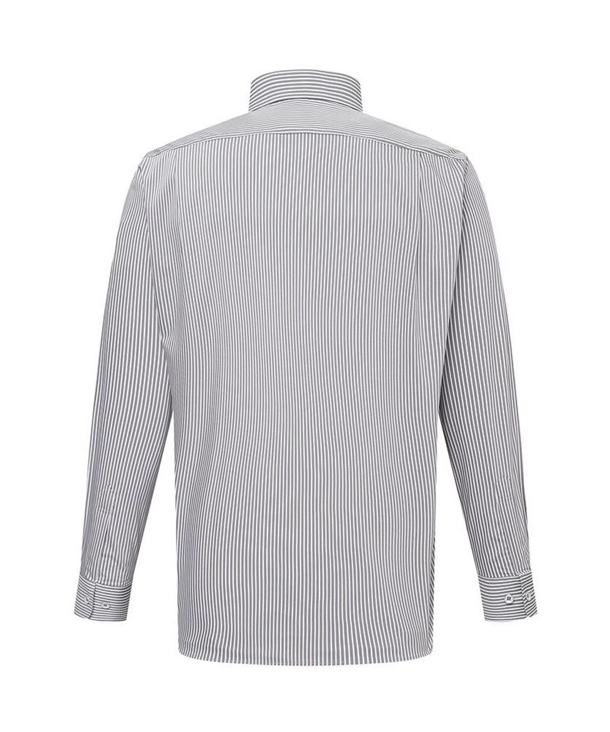 닥스셔츠(DAKS SHIRTS) 노케어 레이온혼방 스트라이프 셔츠 레귤러핏 그레이_DMA1SHDL121G1