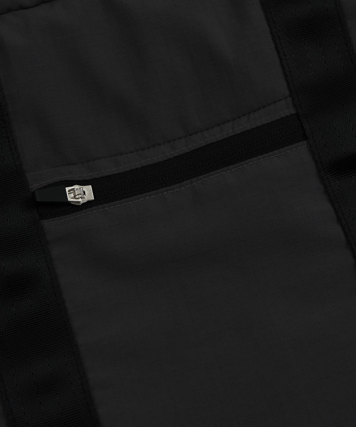 토피(TOFFEE) 심플 포켓 더플 백 (BLACK)