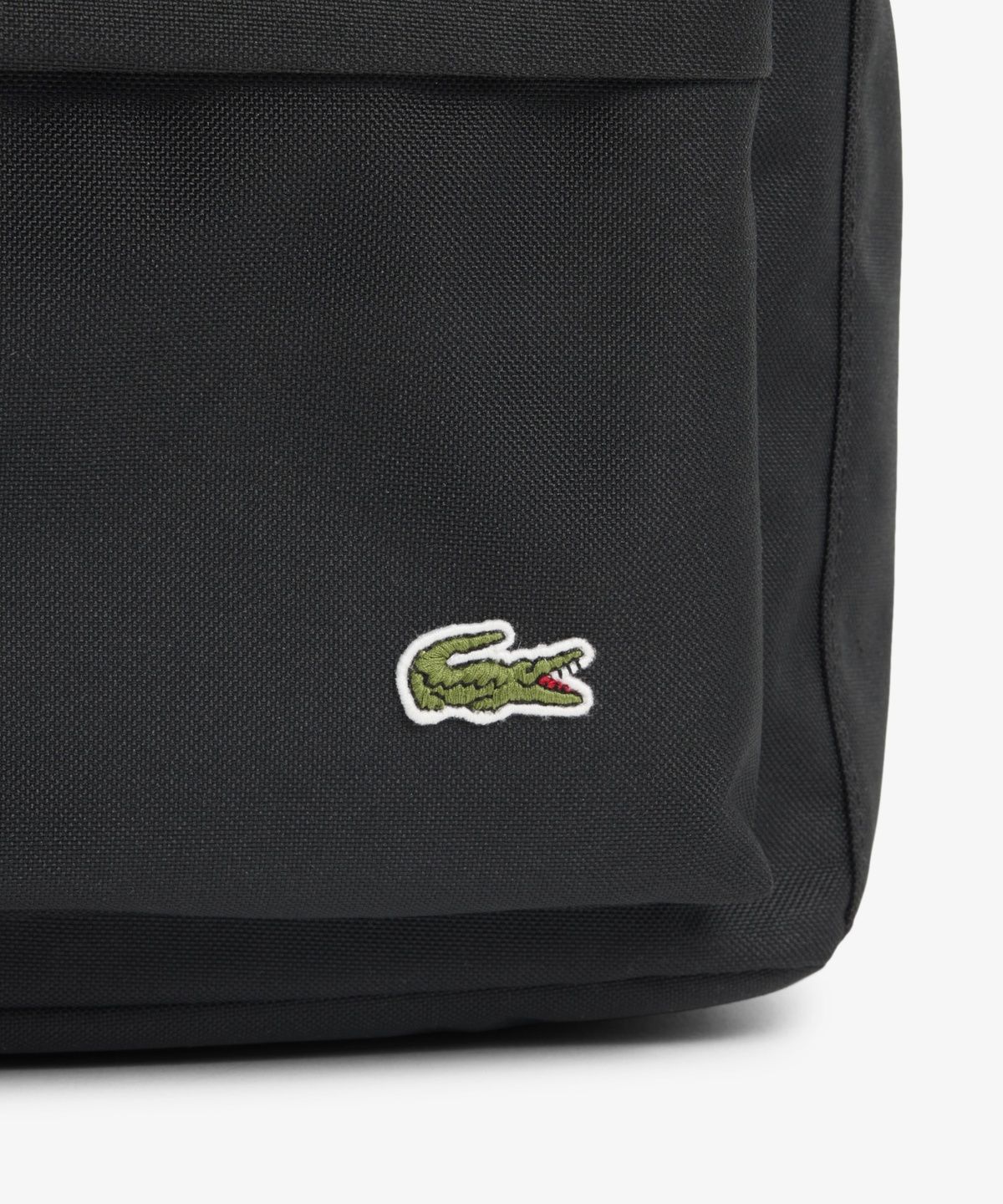 라코스테(LACOSTE) 남성 크록 플랩 스트링 백팩 NU9010N56N 000