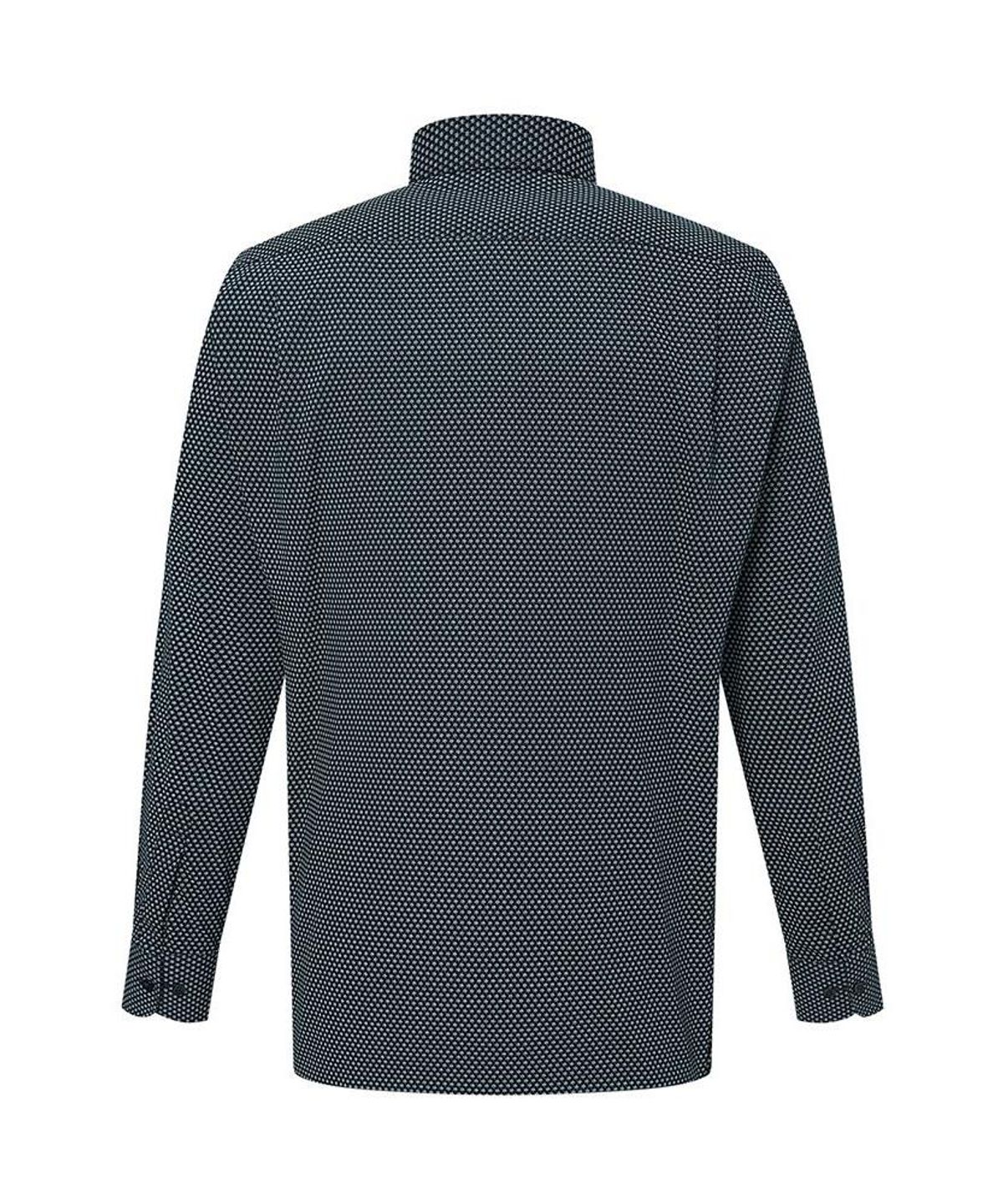 닥스셔츠(DAKS SHIRTS) 면혼방 패턴 셔츠 레귤러핏 네이비_DLA2SHDL428N1