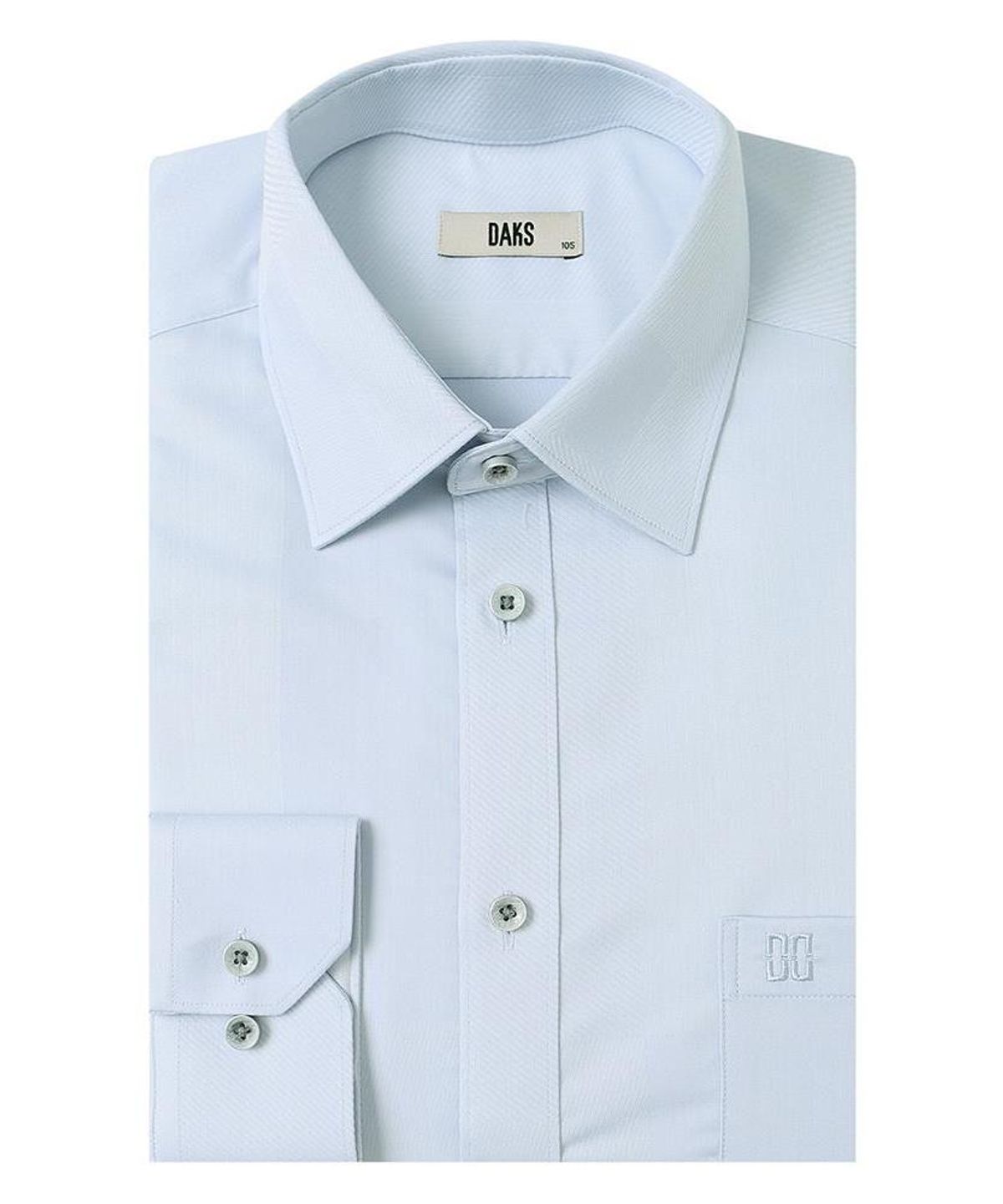 닥스셔츠(DAKS SHIRTS) 노케어 레이온혼방 솔리드 셔츠 레귤러핏 그레이_DMA1SHDL112G1