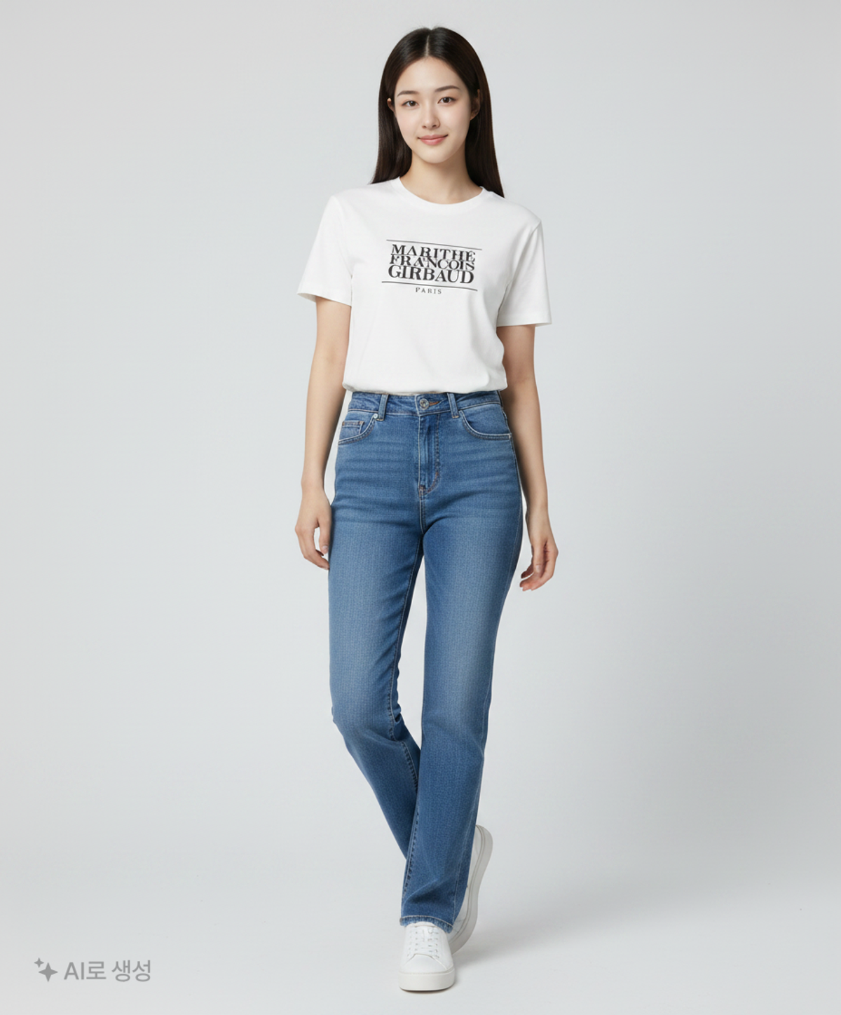 마리떼 프랑소와 저버(MARITHÉ + FRANҪOIS GIRBAUD) W CLASSIC LOGO TEE white S