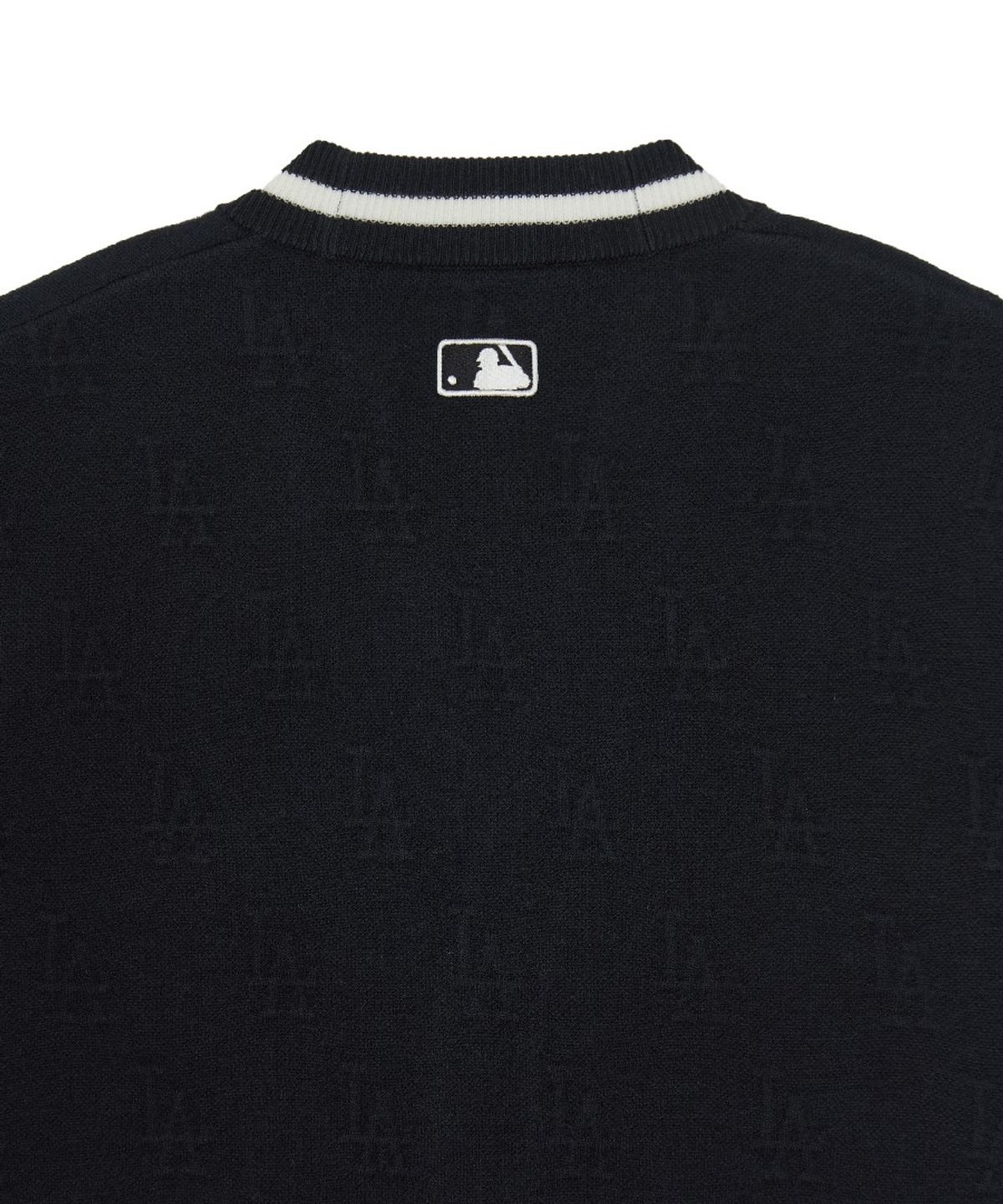 엠엘비(MLB) 클래식 모노그램 톤톤 가디건 LA (Black)