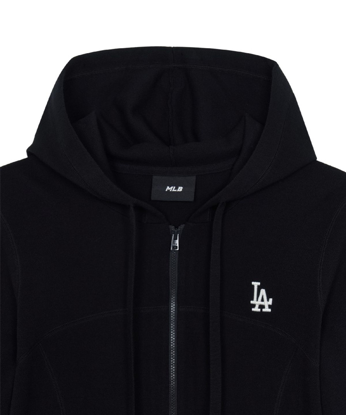 엠엘비(MLB) 여성 베이직 스포티브 후드집업 가디건 LA (Black)