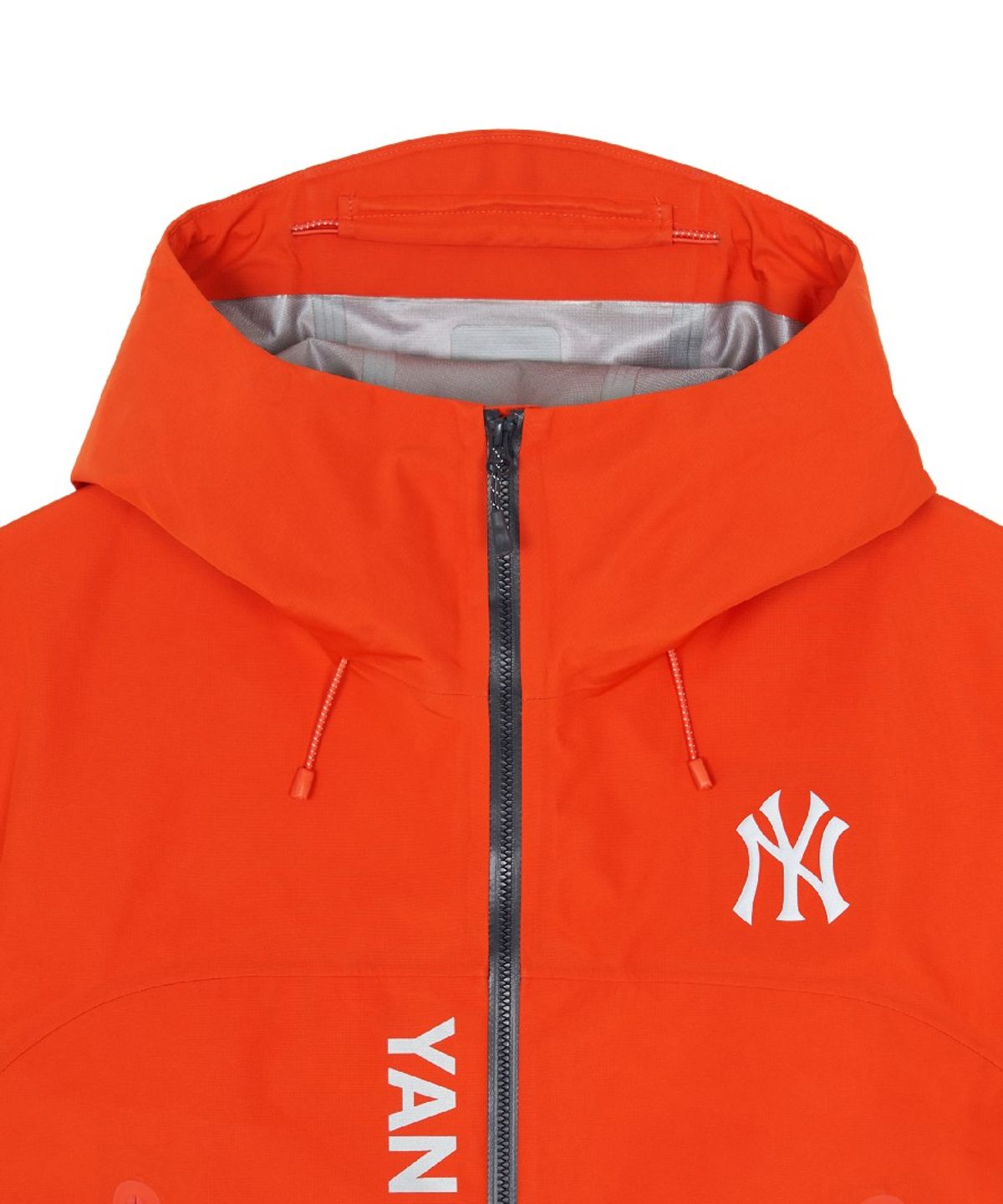 엠엘비(MLB) 고어텍스 립스탑 3L 바람막이 NY (Neon Orange)