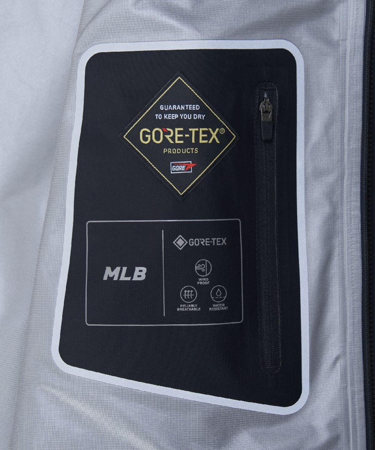 엠엘비(MLB) 고어텍스 립스탑 3L 바람막이 NY (Black)