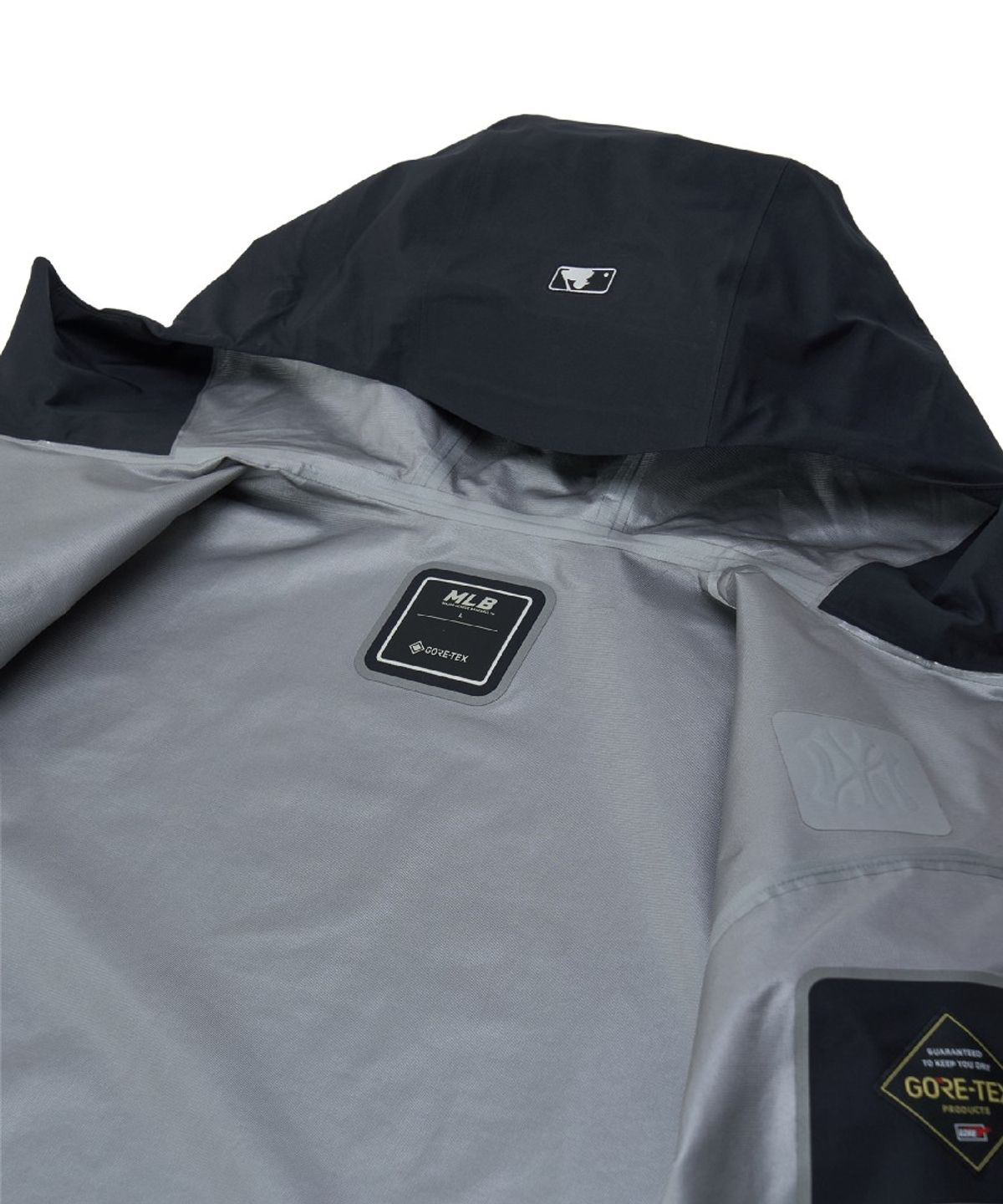엠엘비(MLB) 고어텍스 립스탑 3L 바람막이 NY (Black)