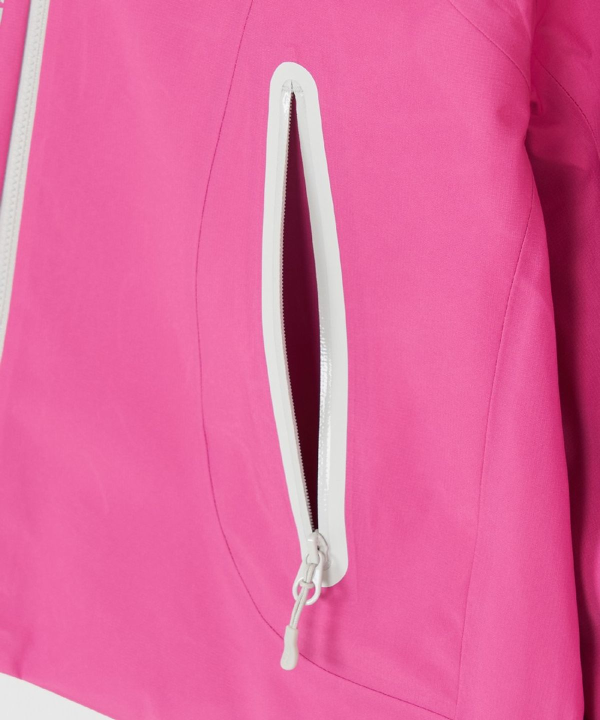 엠엘비(MLB) 여성 고어텍스 립스탑 3L 크롭 바람막이 NY (Neon Magenta)