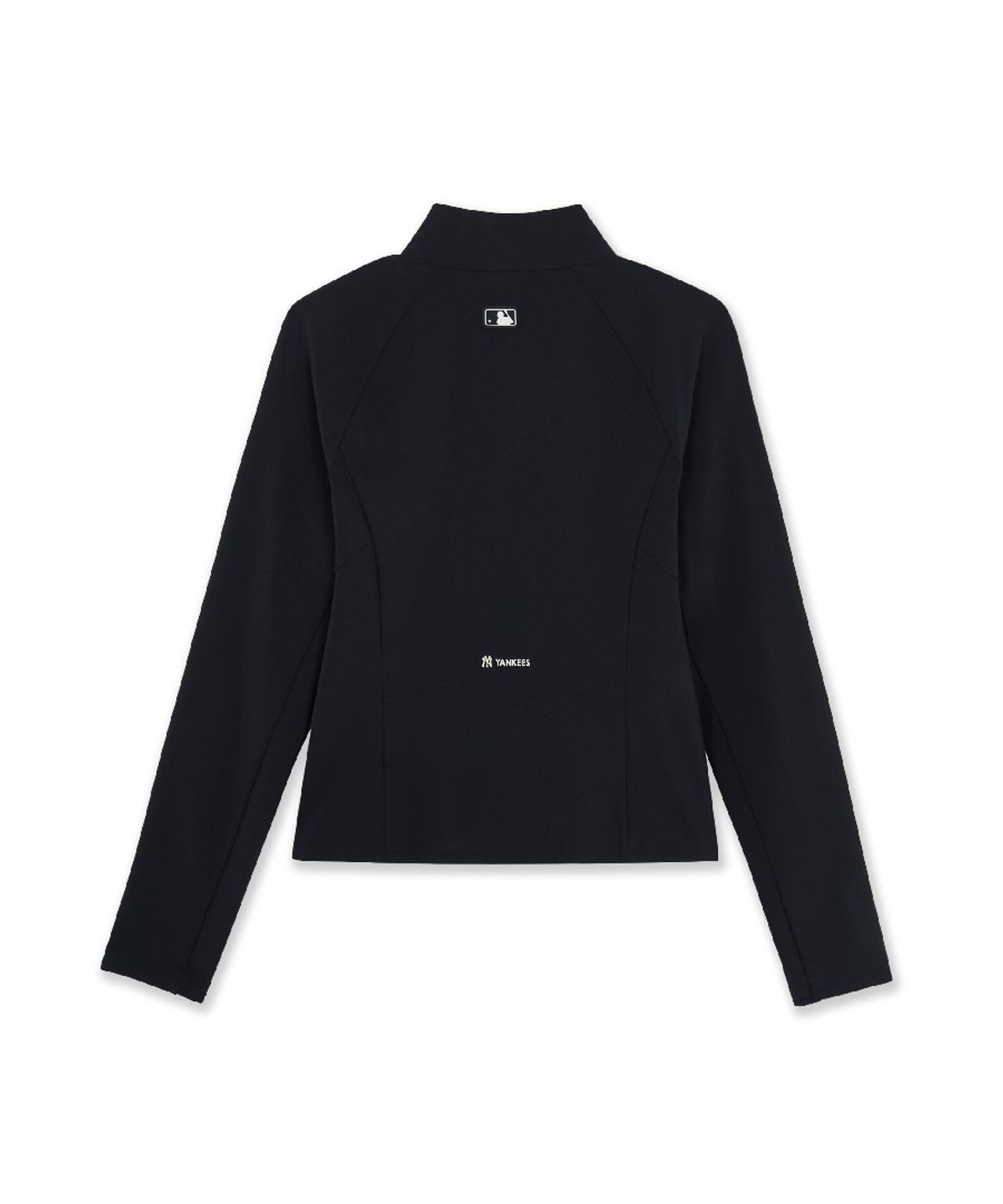 엠엘비(MLB) 여성 에슬레저 슬림핏 바람막이 NY (Black)