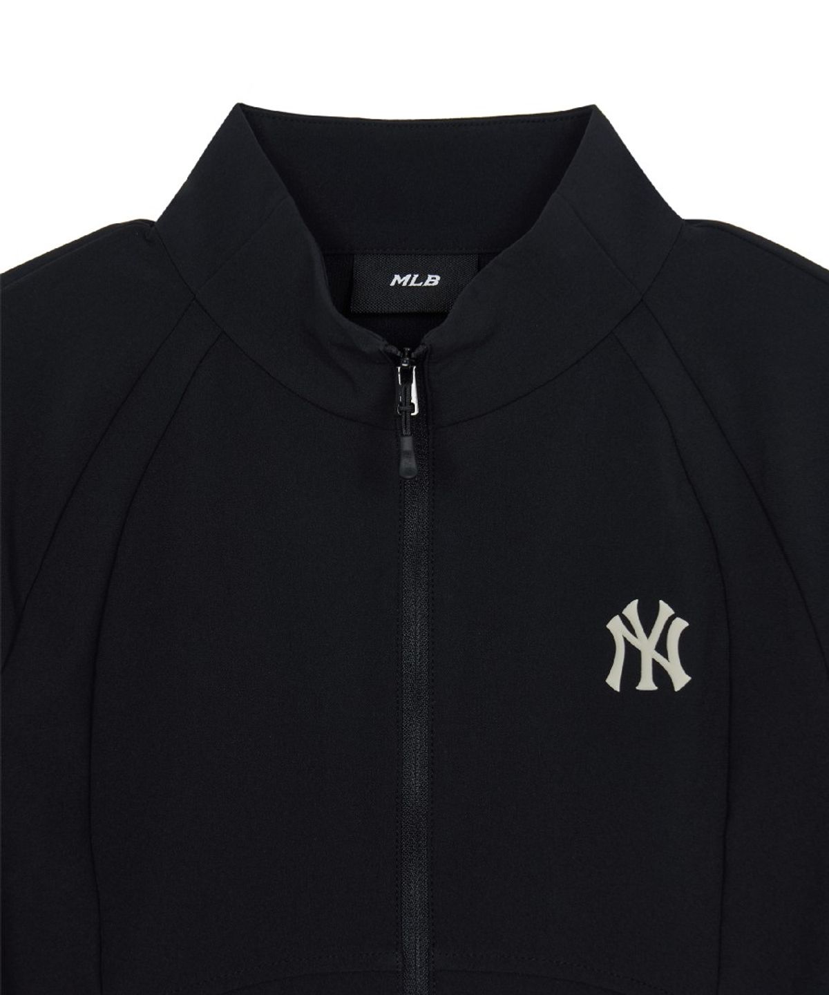 엠엘비(MLB) 여성 에슬레저 슬림핏 바람막이 NY (Black)