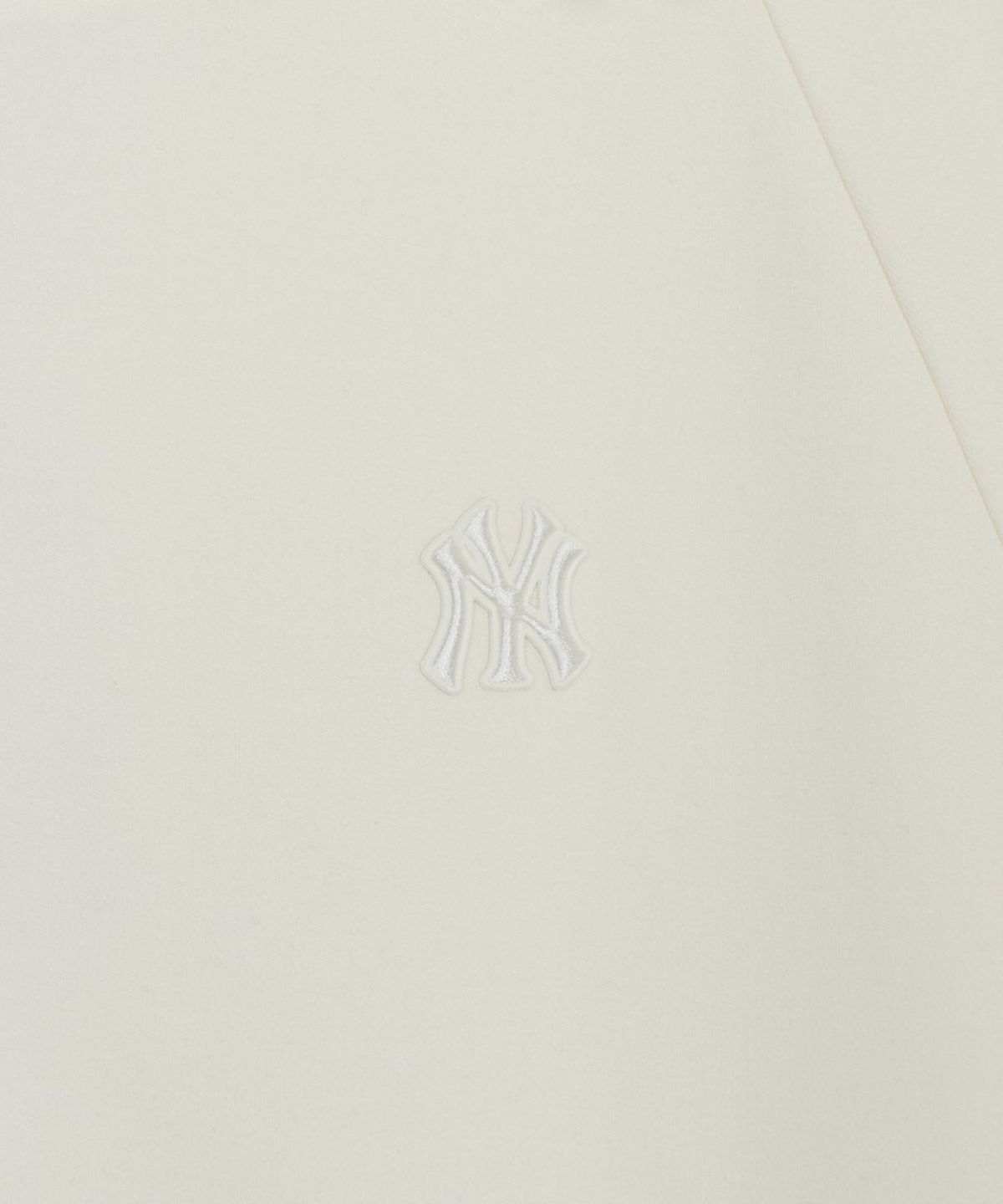 엠엘비(MLB) 여성 바시티 스포티브 리본 오프숄더 맨투맨 NY (Cream)