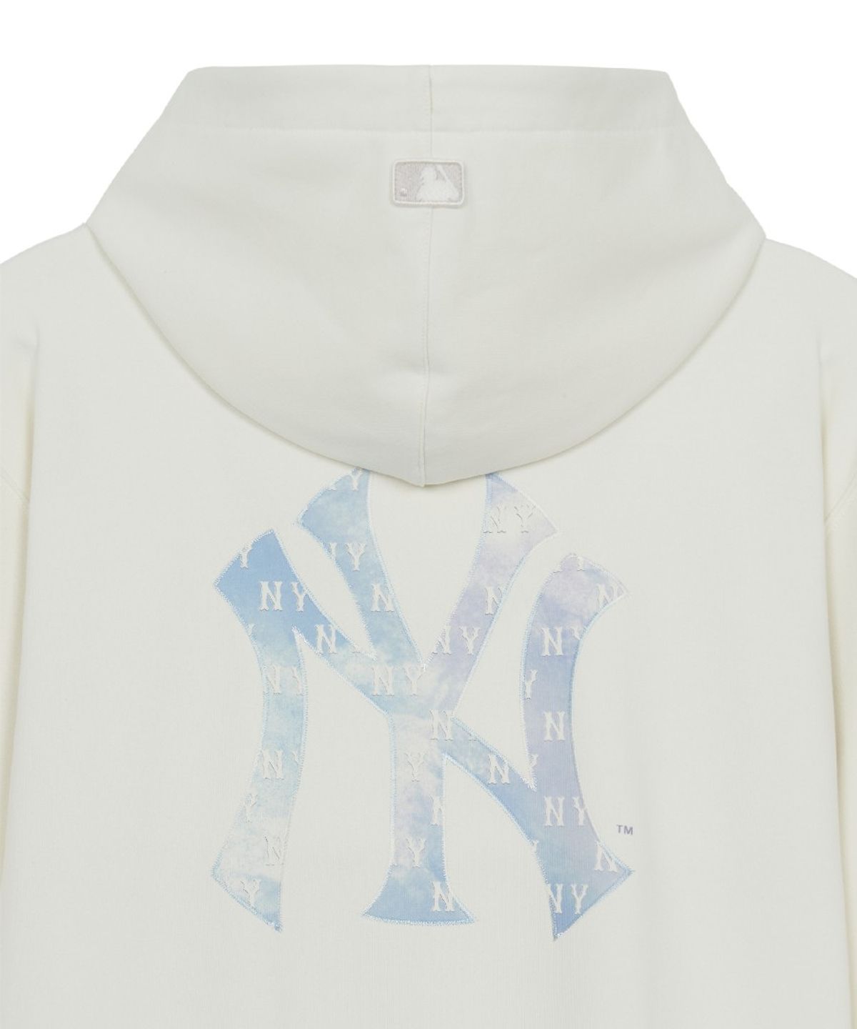 엠엘비(MLB) 모노그램 빈티지 빅럭스 후드티 NY (Cream)