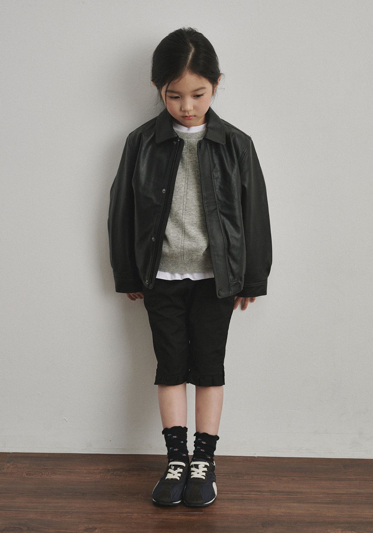 빈(BEEN) BA51JK01BK 블랙 에코레더 자켓