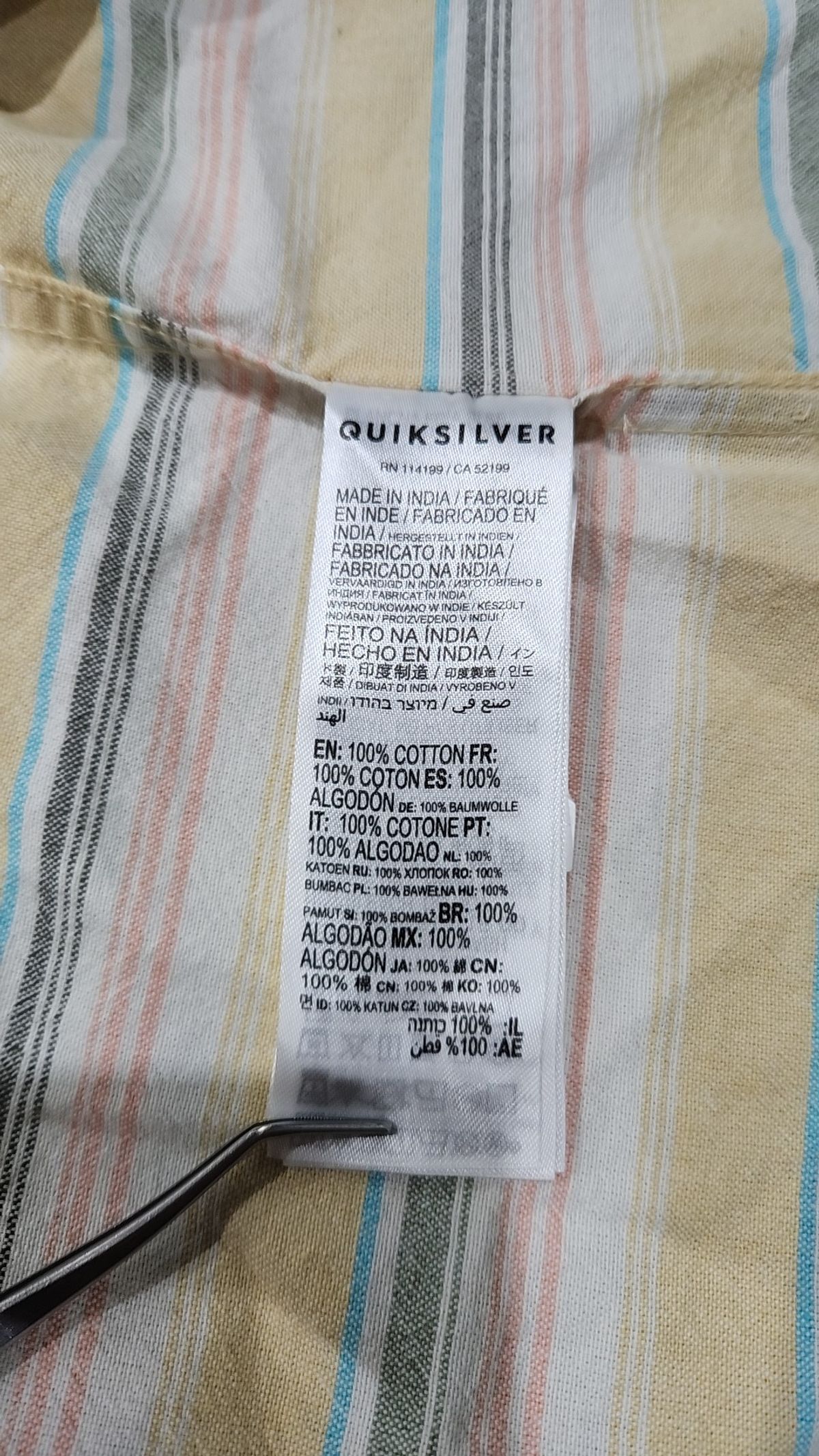 퀵실버(QUIKSILVER) 캐주얼 셔츠 L