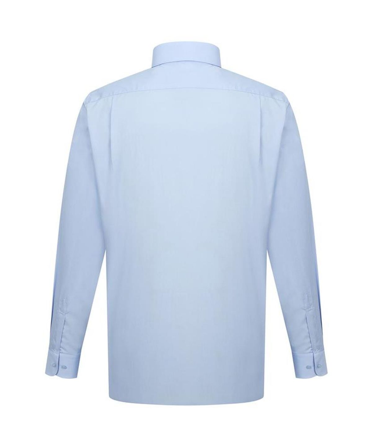 닥스셔츠(DAKS SHIRTS) 이지케어 폴리혼방 솔리드 셔츠 레귤러핏 블루_DLA2SHDL411B1