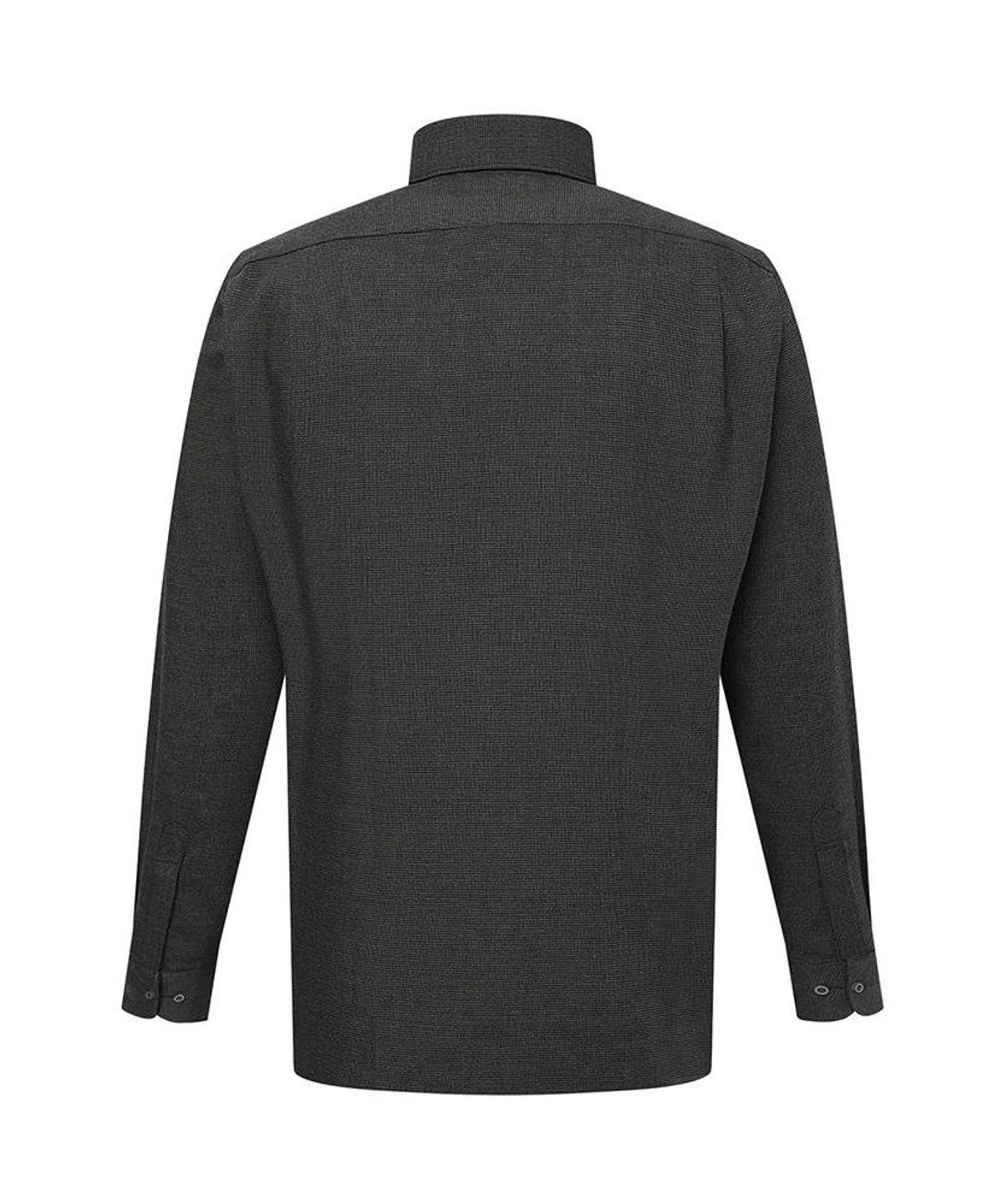닥스셔츠(DAKS SHIRTS) 이지케어 폴리혼방 솔리드 셔츠 레귤러핏 그레이_DLA2SHDL426G1