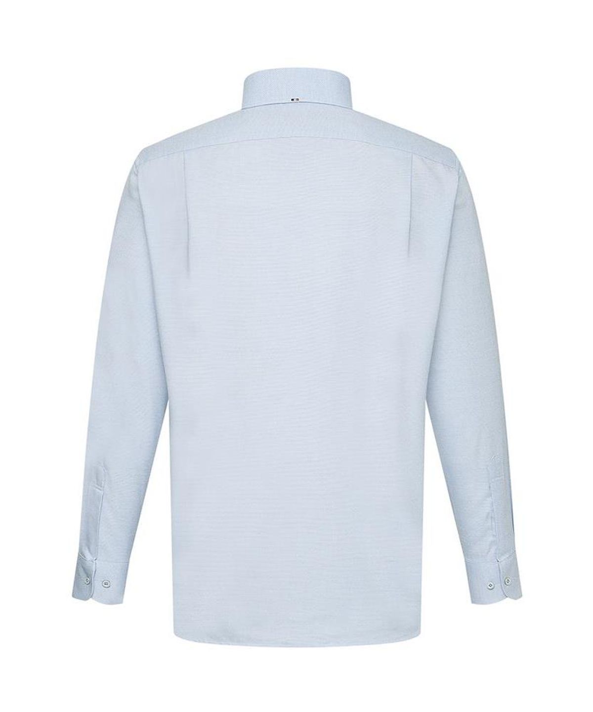 닥스셔츠(DAKS SHIRTS) 노케어 레이온혼방 솔리드 셔츠 레귤러핏 블루_DMA1SHDL126B1