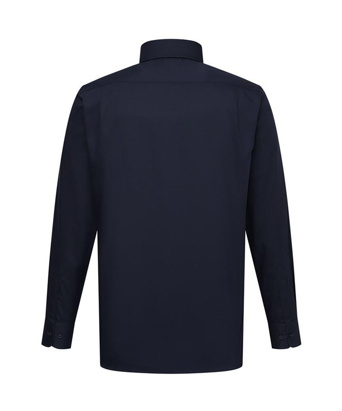 닥스셔츠(DAKS SHIRTS) 폴리혼방 솔리드 셔츠 레귤러핏 네이비_DLA2SHDL401N1