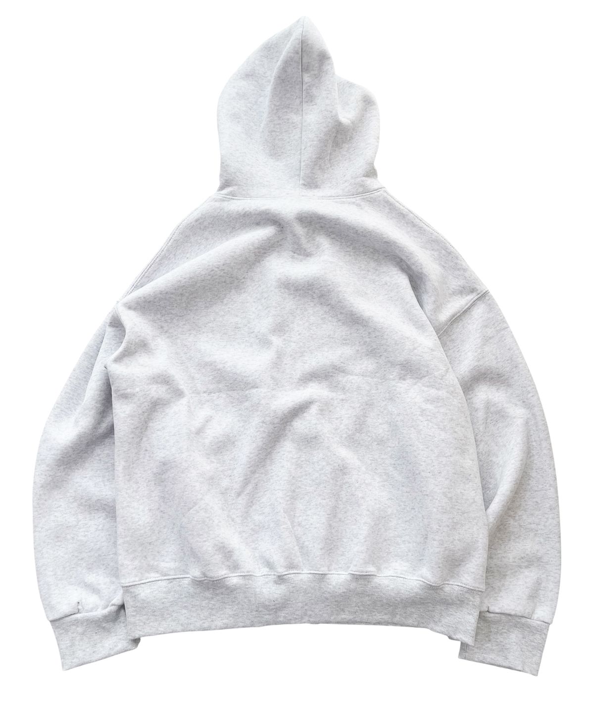 스케이터락(SK8ER ROCK) Riot Archive Sweat Hood Zip-Up (White melange)
