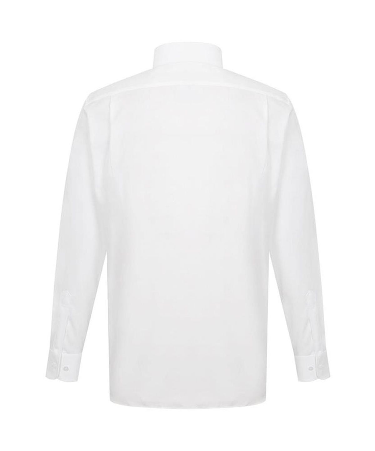 닥스셔츠(DAKS SHIRTS) 이지케어 면혼방 솔리드 셔츠 레귤러핏 화이트_DMA1SHDL102A1