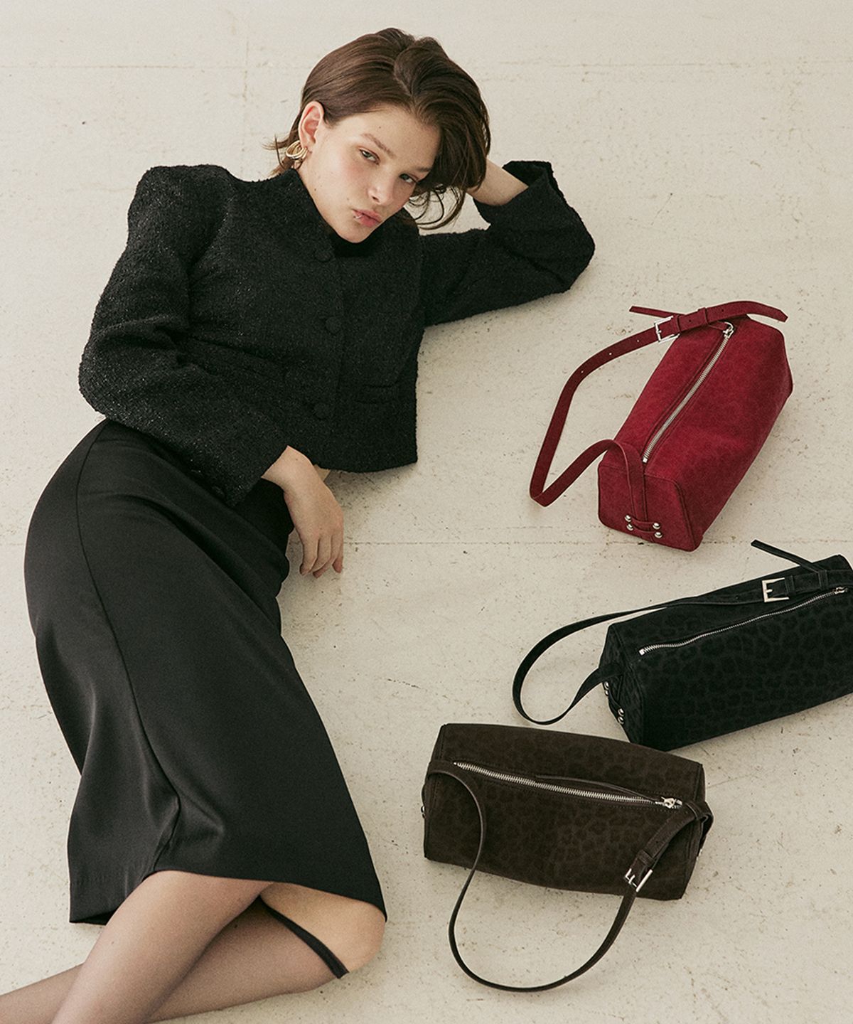 레이몬트(RAIMENT) Plia Bag_BROWN
