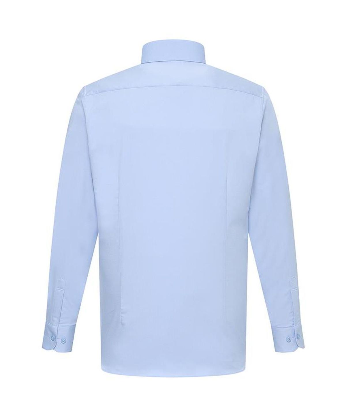 닥스셔츠(DAKS SHIRTS) 노케어 레이온혼방 솔리드 셔츠 슬림핏 블루_DMA1SHDL304B1
