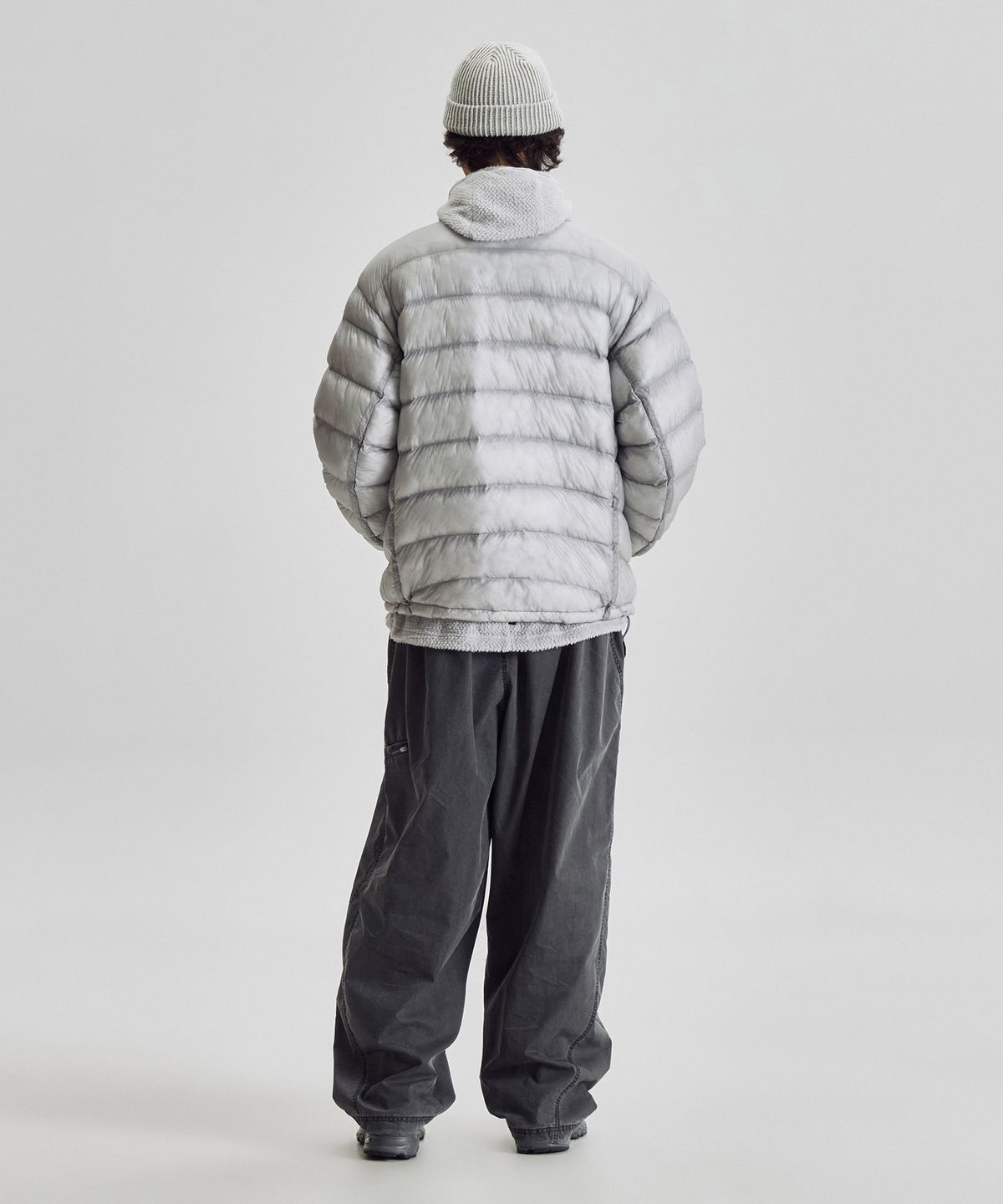 뉴발란스(NEW BALANCE) NBNQG41903 / UNI 플라잉77 슈퍼라이트 스텐드넥 경량 패딩 자켓 (L/GRAY)