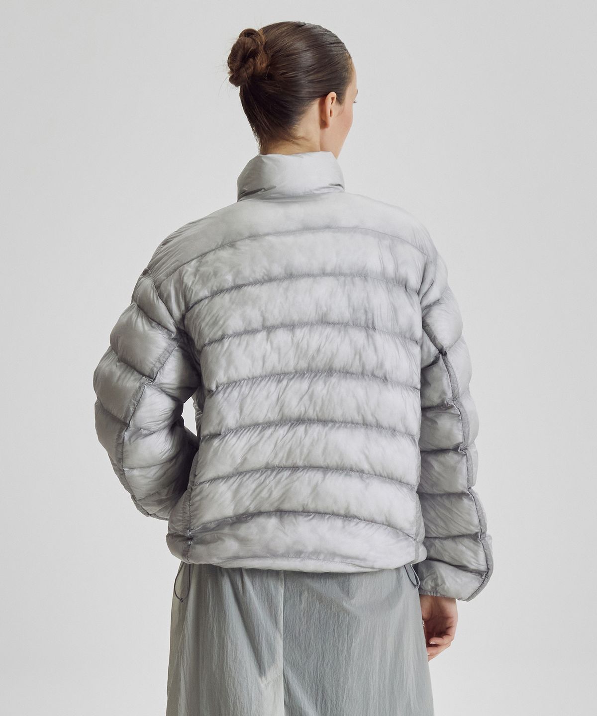 뉴발란스(NEW BALANCE) NBNQG41903 / UNI 플라잉77 슈퍼라이트 스텐드넥 경량 패딩 자켓 (L/GRAY)