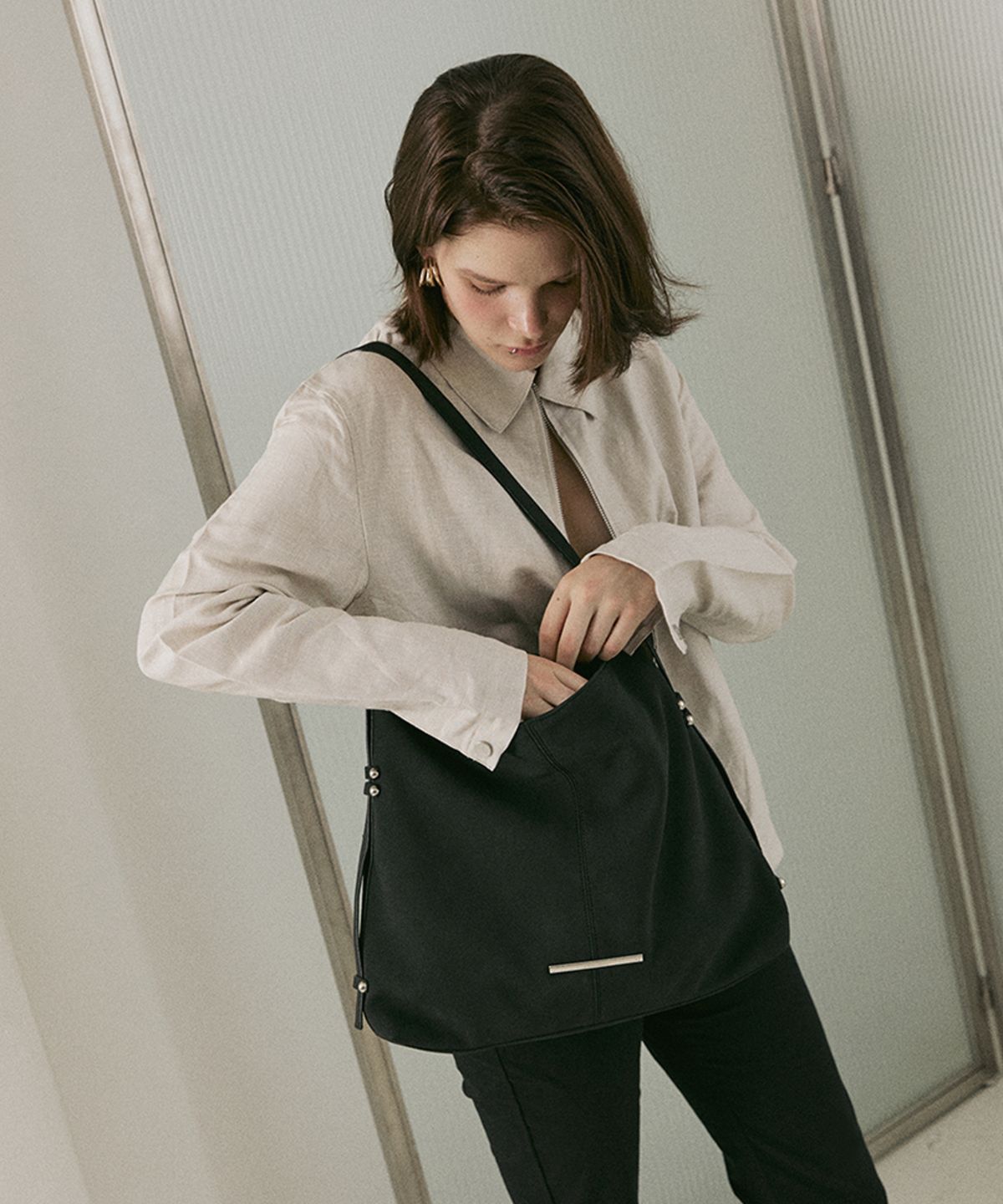 레이몬트(RAIMENT) Velmi Bag_BLACK