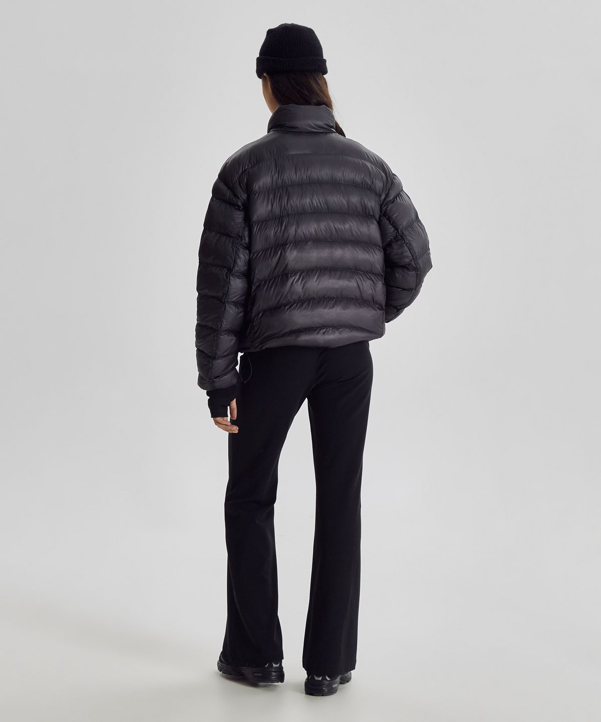 뉴발란스(NEW BALANCE) NBNQG41903 / UNI 플라잉77 슈퍼라이트 스텐드넥 경량 패딩 자켓 (BLACK)