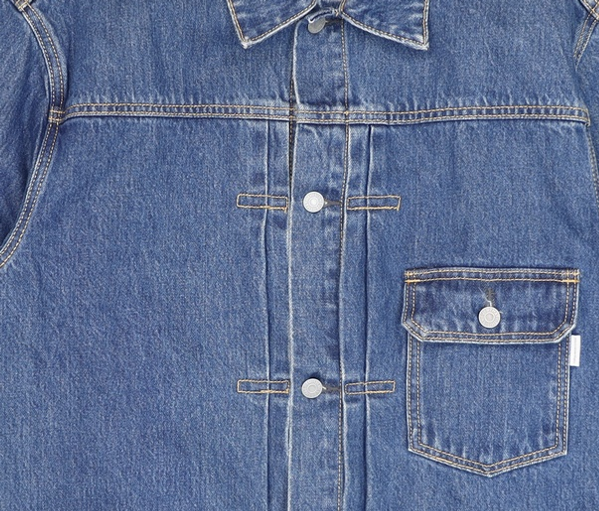 디스이즈네버댓(THISISNEVERTHAT) Denim Trucker Jacket Blue L
