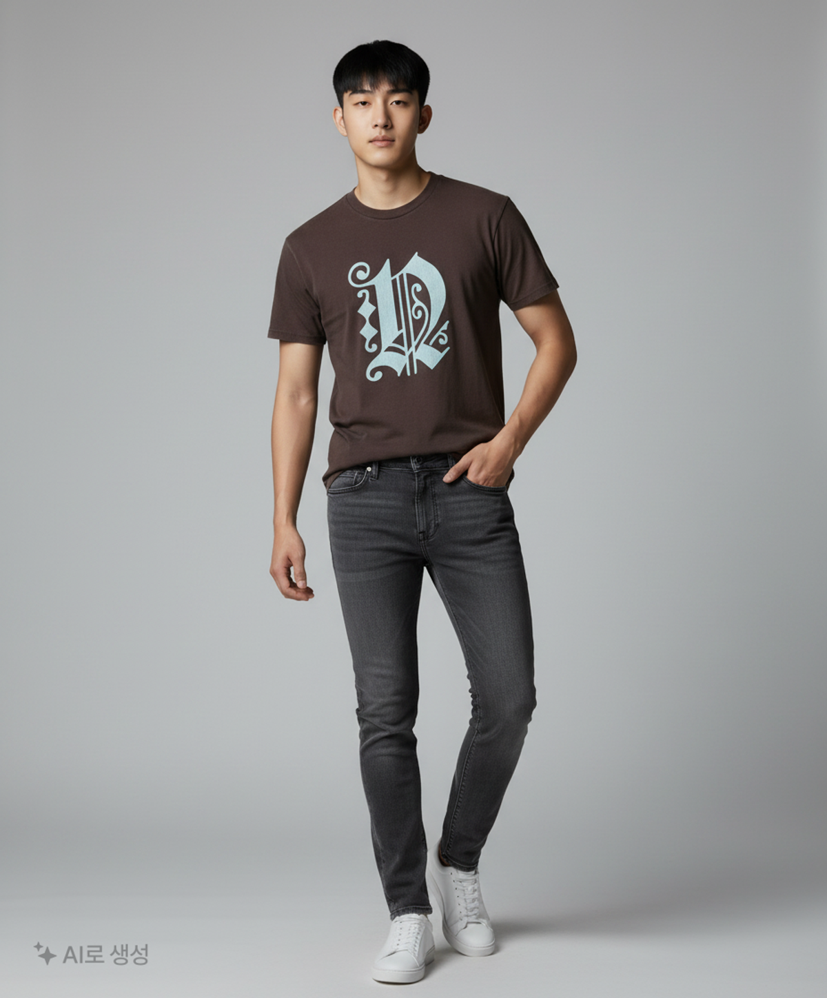 디스이즈네버댓(THISISNEVERTHAT) Fortuna N-Logo Tee Black S