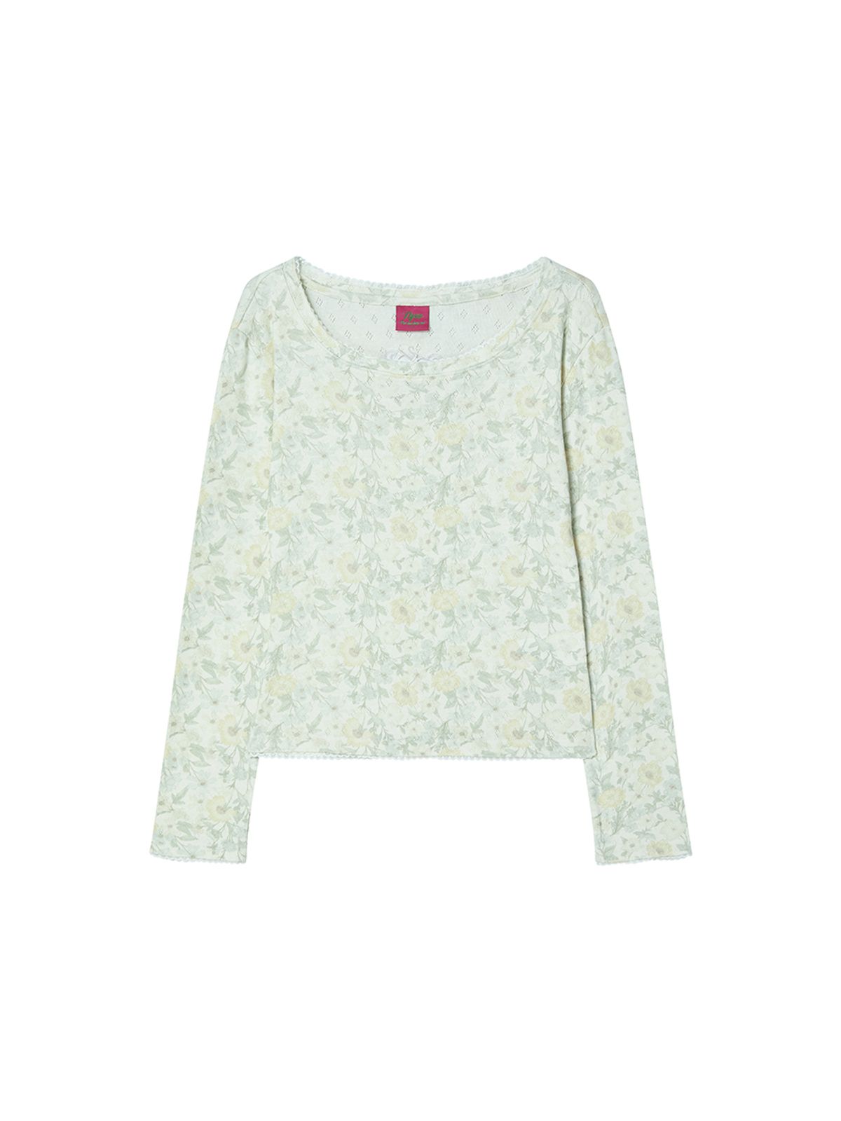 엔와이엑스엑스(NYXX) EMBLEM FLOWER L/S YELLOW