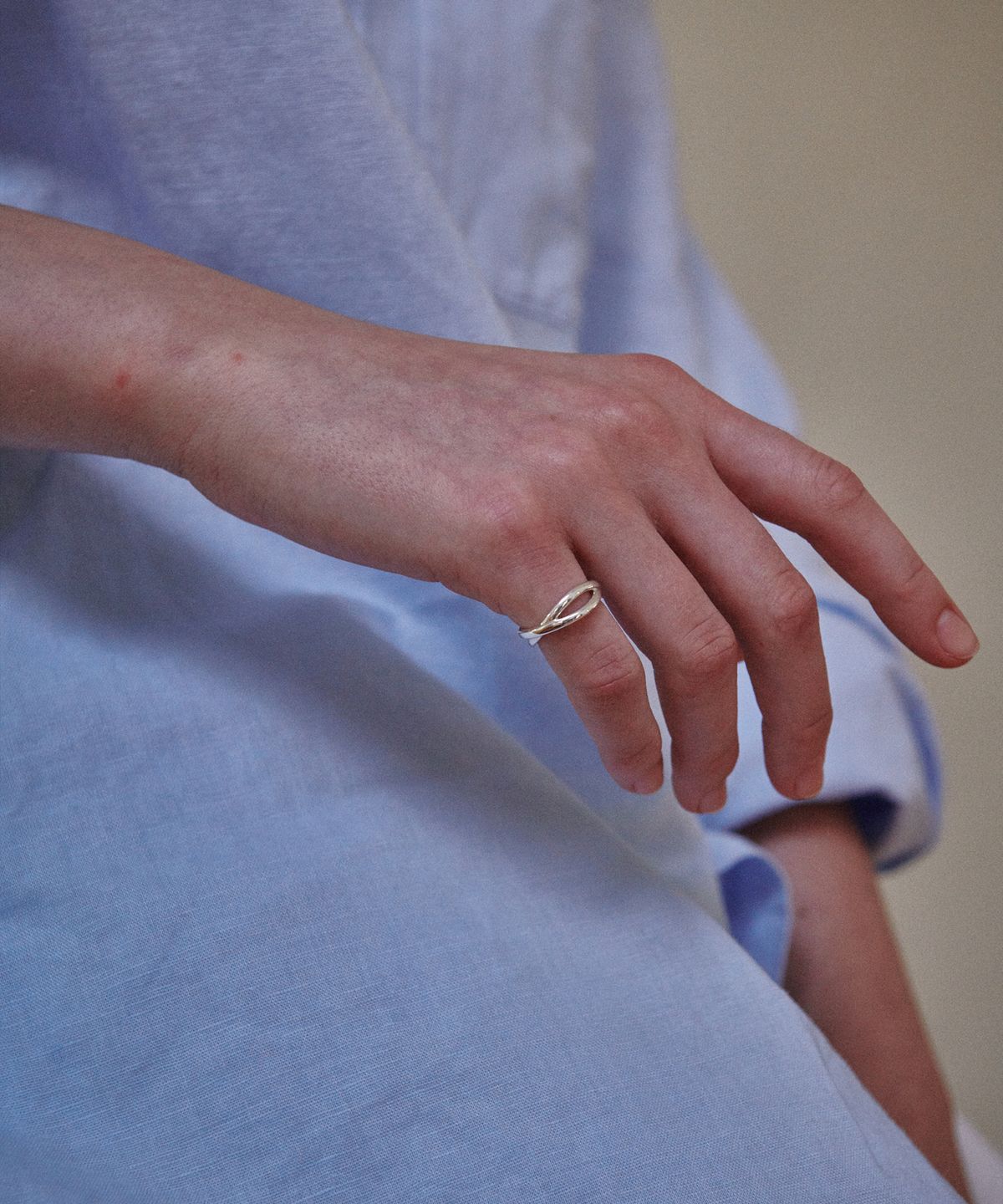베흐트(VERTE) [925 silver] Cinq.silver.237 / baby volute ring