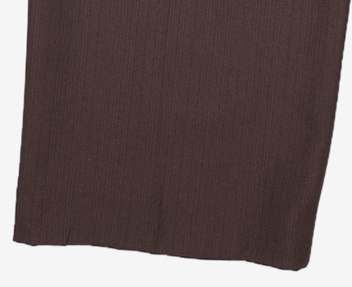 티엔지티(TNGT) Virgin Wool Herringbone Wide Pants (Vintage Brown) TNPA5F104W2 86