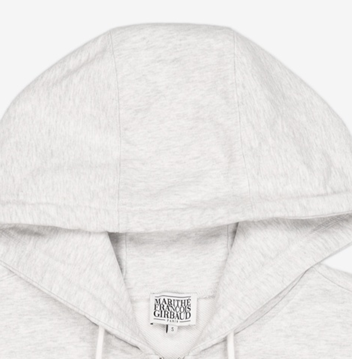 마리떼 프랑소와 저버(MARITHÉ + FRANҪOIS GIRBAUD) W CLASSIC LOGO CROP HOODIE ZIPUP light green S