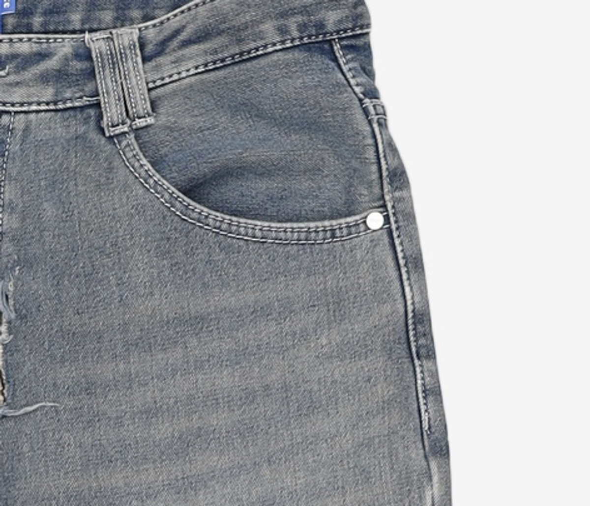 데케트(DECET) Mid Rise Wide Jeans DCPT027BlackSide 32