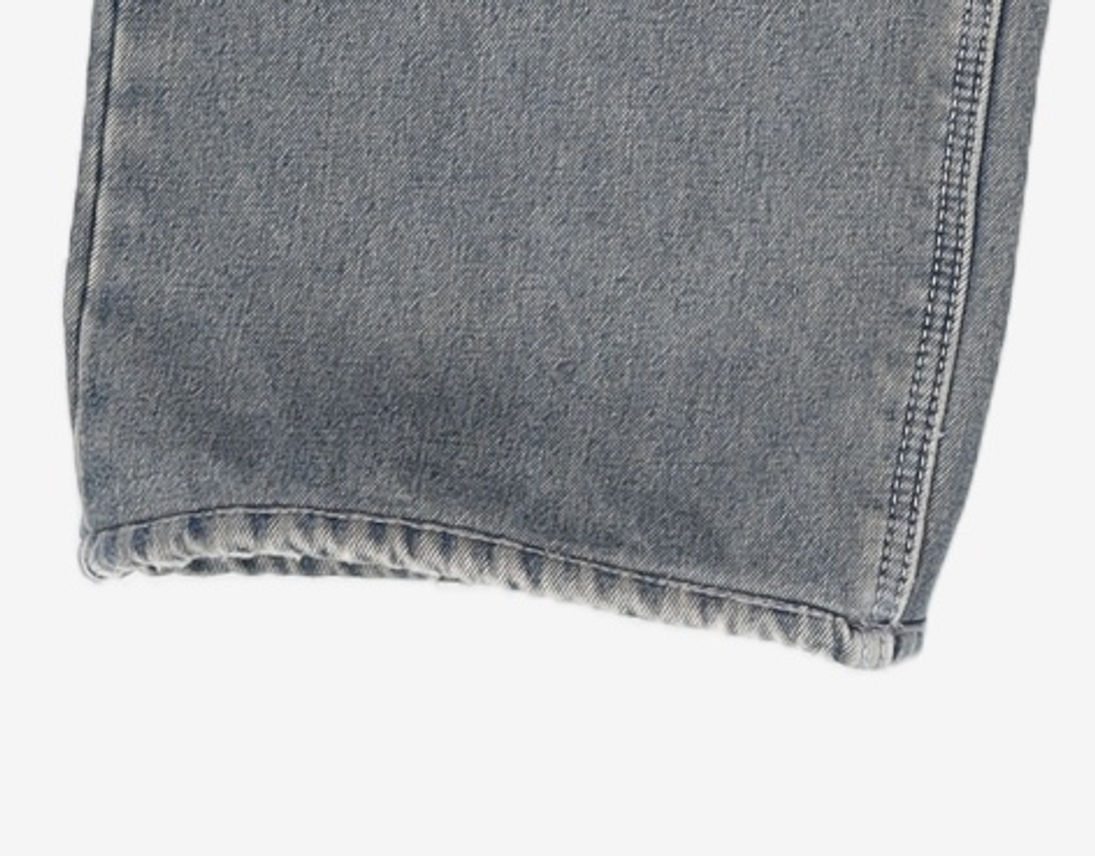 데케트(DECET) Mid Rise Wide Jeans DCPT027BlackSide 32