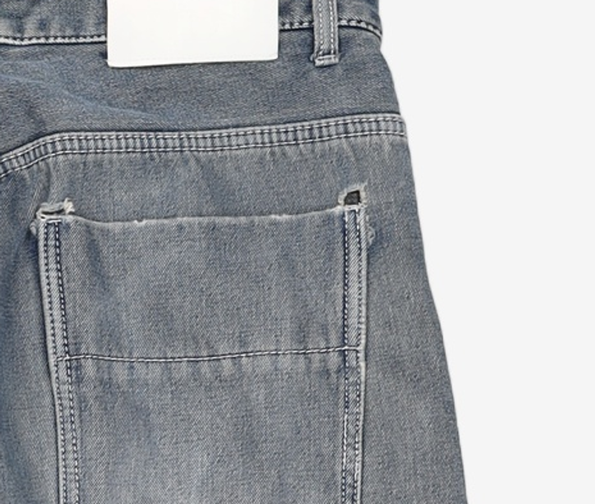 데케트(DECET) Mid Rise Wide Jeans DCPT027BlackSide 32