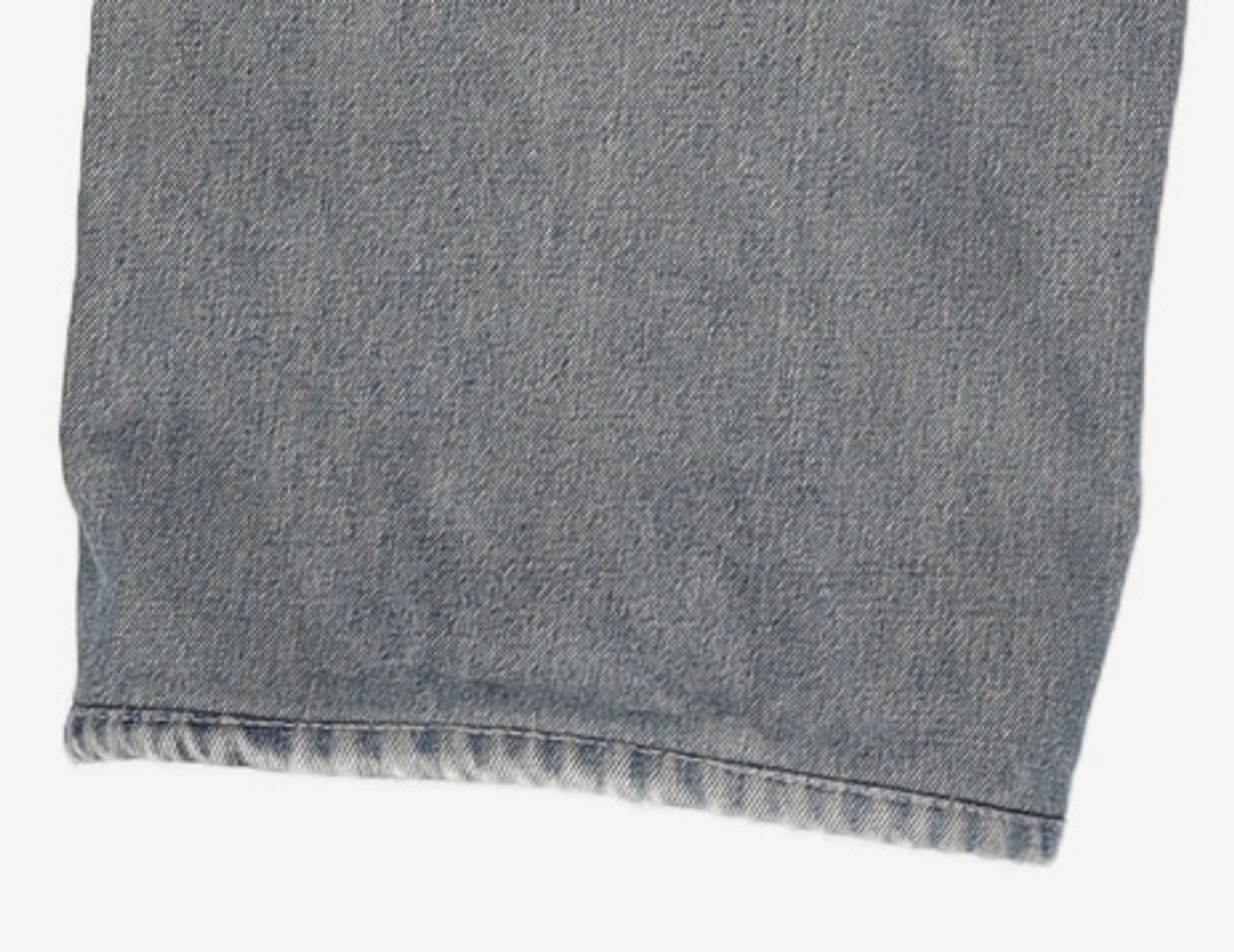 데케트(DECET) Mid Rise Wide Jeans DCPT027BlackSide 32