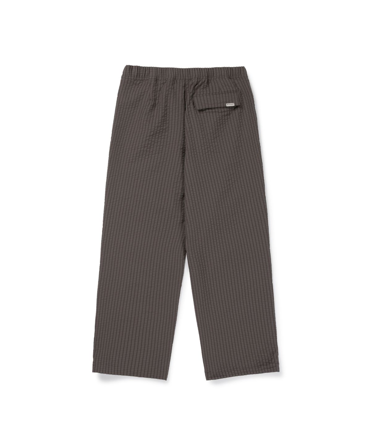 스노우피크 어패럴(SNOWPEAK APPAREL) 체크 시어서커 팬츠 (S26FUFPT08) Chocolate Khaki