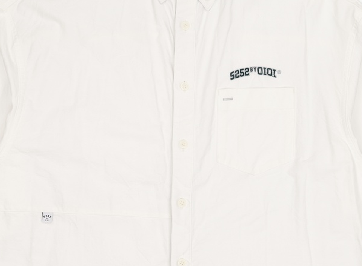 오아이오아이 컬렉션(OIOI COLLECTION) BLOCK OXFORD SHIRTS [WHITE] M