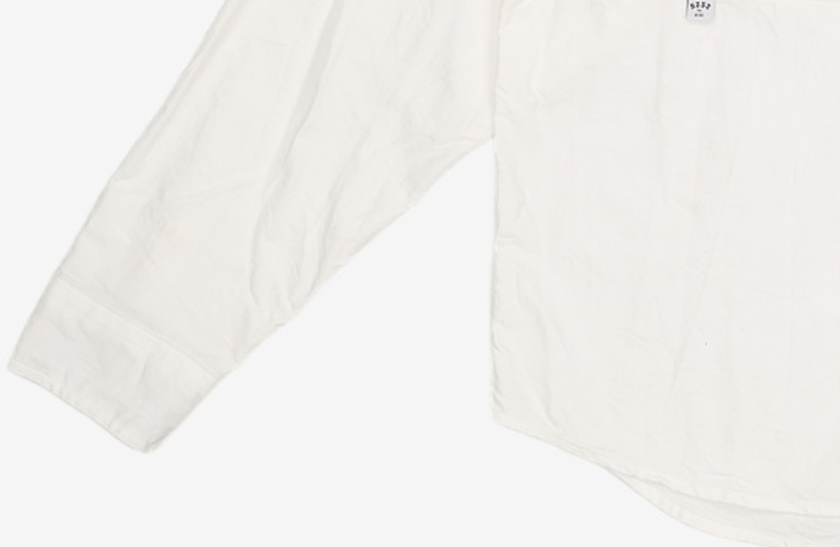 오아이오아이 컬렉션(OIOI COLLECTION) BLOCK OXFORD SHIRTS [WHITE] M