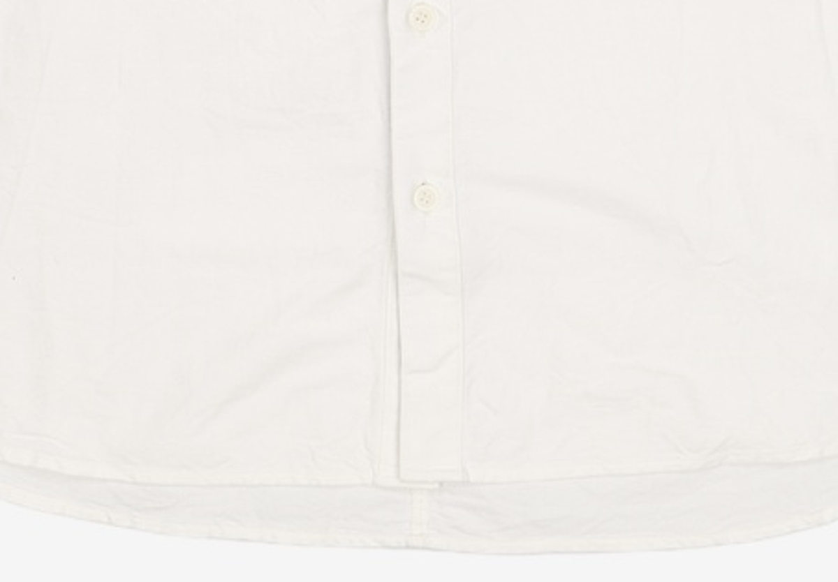 오아이오아이 컬렉션(OIOI COLLECTION) BLOCK OXFORD SHIRTS [WHITE] M