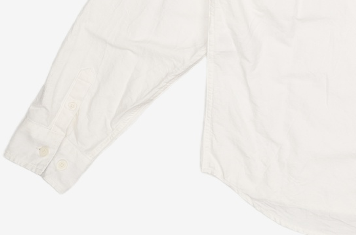 오아이오아이 컬렉션(OIOI COLLECTION) BLOCK OXFORD SHIRTS [WHITE] M