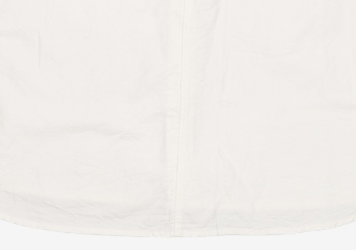 오아이오아이 컬렉션(OIOI COLLECTION) BLOCK OXFORD SHIRTS [WHITE] M