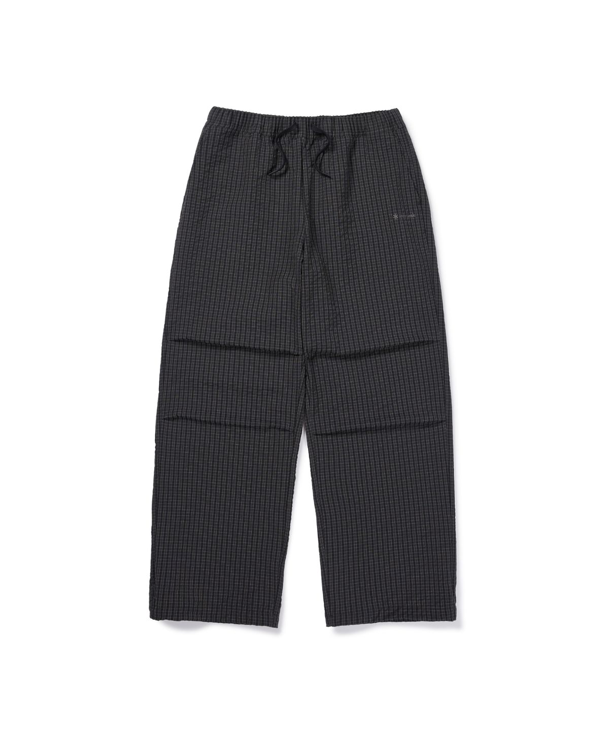 스노우피크 어패럴(SNOWPEAK APPAREL) 체크 시어서커 팬츠 (S26FUFPT08) Dark Charcoal