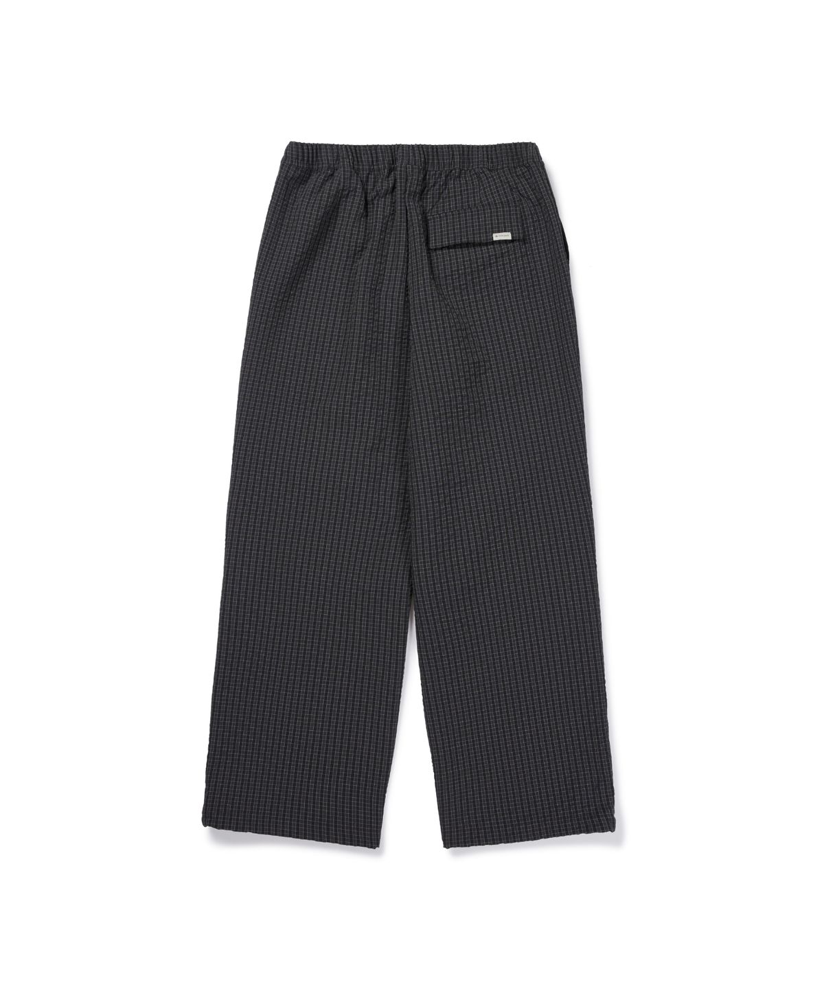 스노우피크 어패럴(SNOWPEAK APPAREL) 체크 시어서커 팬츠 (S26FUFPT08) Dark Charcoal