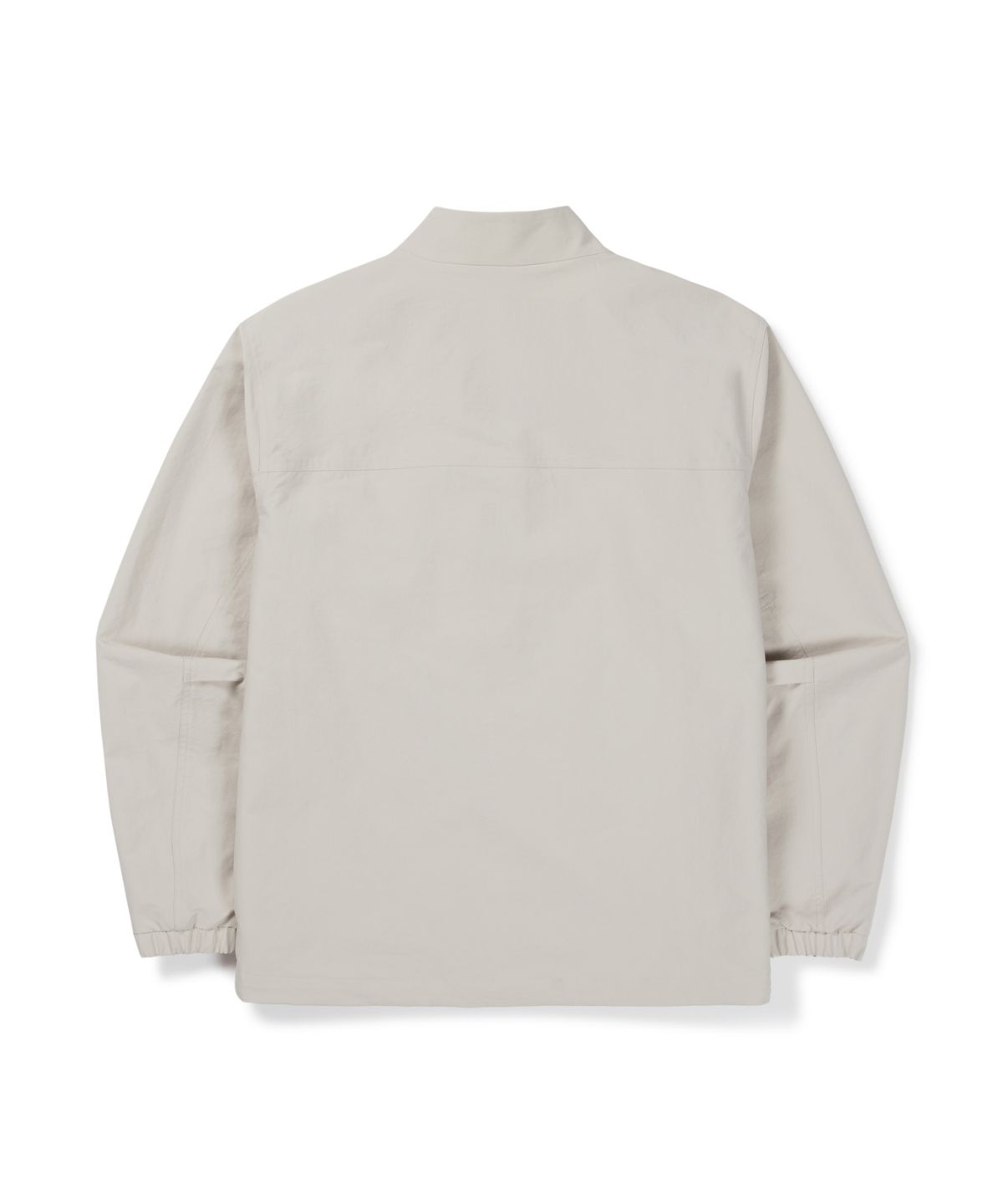 스노우피크 어패럴(SNOWPEAK APPAREL) 캠프 드라이 스탠드넥 바람막이 (S26FMFWB62) Light Beige