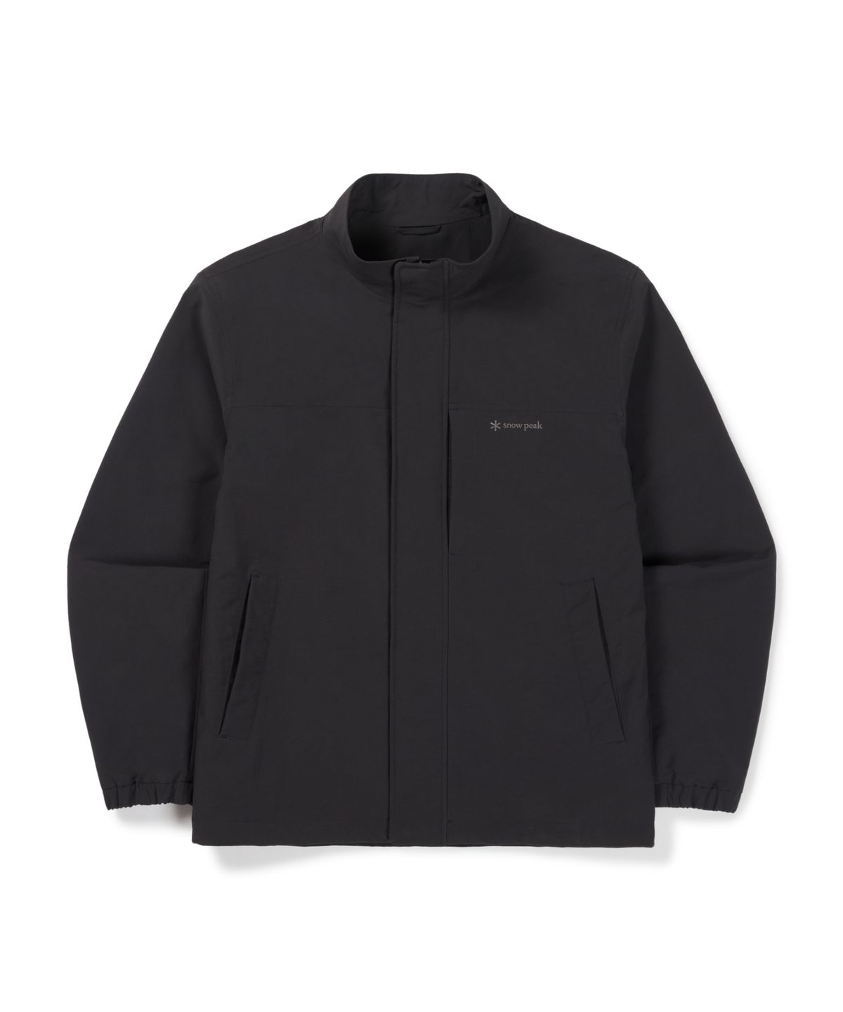 스노우피크 어패럴(SNOWPEAK APPAREL) 캠프 드라이 스탠드넥 바람막이 (S26FMFWB62) Dark Charcoal